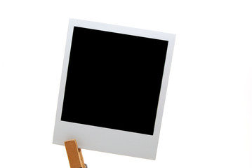blank polaroid