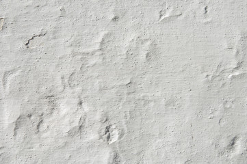Rugged white wall