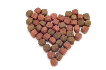 series object on white: fodder for dod and cat