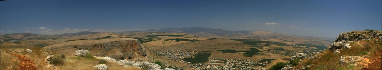 Fototapeta na wymiar Góry i przyroda w Galilei, Izrael