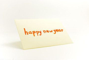 feierlicher briefumschlag-happy new year !