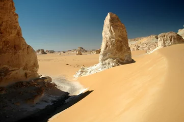 Wandaufkleber Wüste blanc © taba sinai