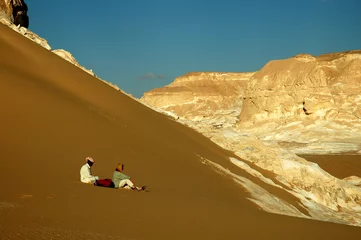 Foto auf Alu-Dibond desert du sinai © taba sinai