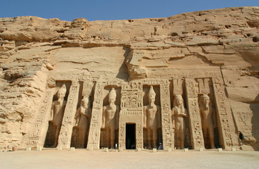 Abou Simbel temple de Nefertari