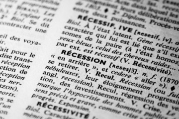 r&eacute;cession