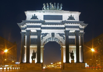Triumphal arch. Russia. Moscow