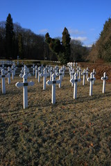 Fototapeta na wymiar Rumuński Cmentarz Wojskowy Gauchmatt (Alzacja)