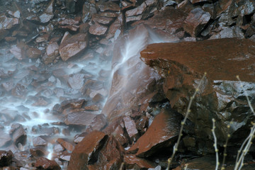 Base of Waterfall, Fall Creek Falls
