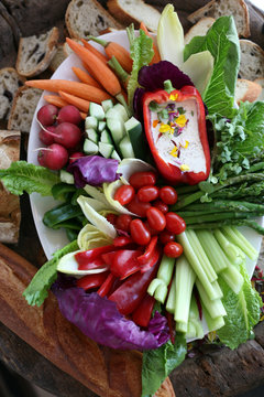Vegetable Platter Tray