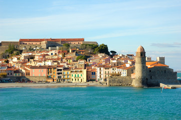 Fototapeta na wymiar wieś Collioure