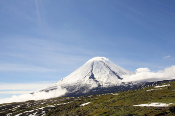 Kluchevskoy volcano.