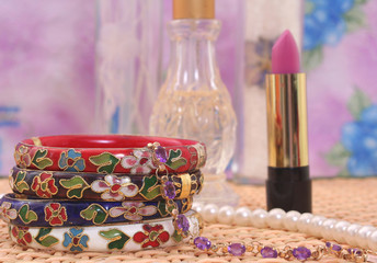 Vintage Bracelets with Amethyst Bracelet