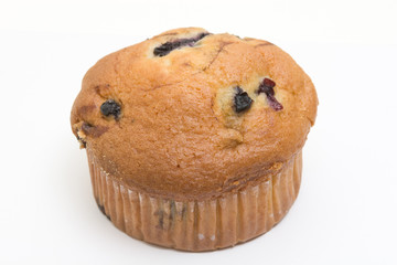 Delicious cranberry and blueberry fruit muffin 