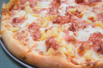 Ham and Pineapple Pizza