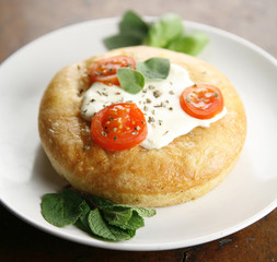 focaccia pizzata
