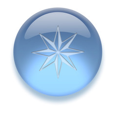 Obraz premium Aqua Icon