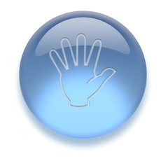 Obraz premium Aqua Icon