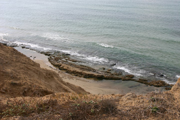 Sandy beach in Tel-Aviv