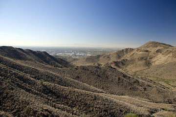 Phoenix Westward Look from North Mountain, Arizona