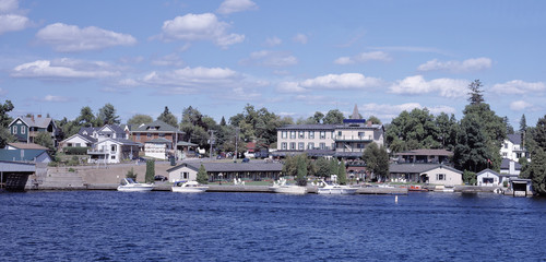 Panorama of Gananoque, Ontario