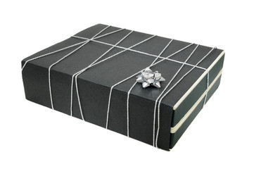 Grey gift box