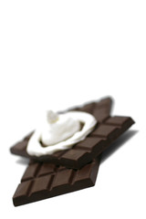 Chocolate with cream