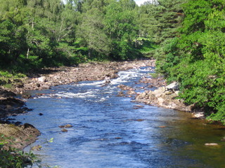 La riviere Dee en Ecosse