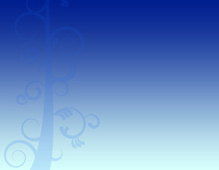 Fototapeta na wymiar blue background with swirls