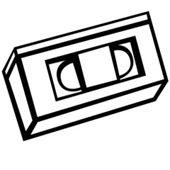 vhs video cassette tape