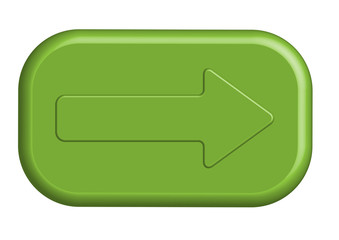 Fototapeta premium freccia verde