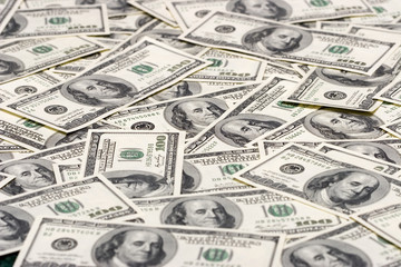 Hundred dollars background