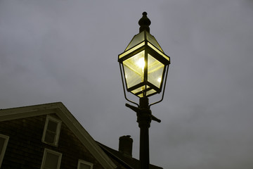 Fototapeta na wymiar Newport Streetlamp