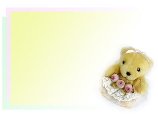 Valentine teddy bear