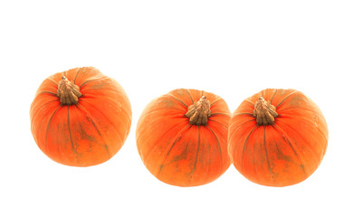 Three Pumpkins