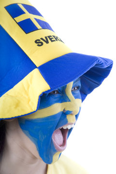 Schweden-Fan