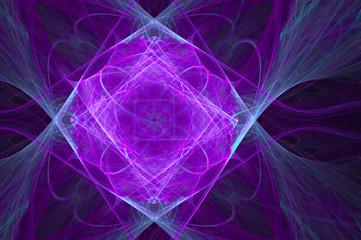 Naklejka premium Magic background made of violet and light blue colors