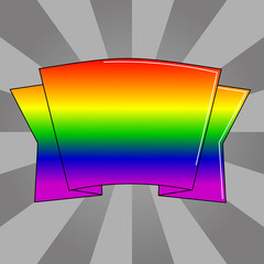 Regenbogen-Banner