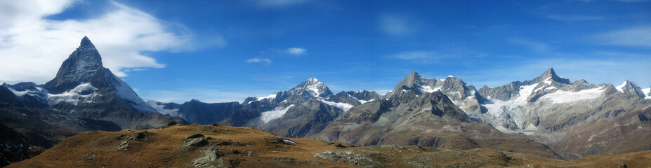 Fototapeta na wymiar Matterhorn Panorama
