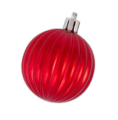 red christmas ball