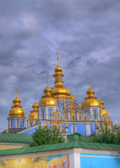 Fototapeta na wymiar The HDR image os St. Michael's Cathedral in Kyiv, UKraine