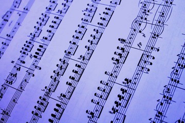 Obraz premium blues music