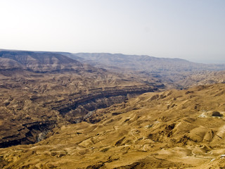 Fototapeta na wymiar Canyon in Jordan