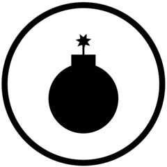 bomb symbol