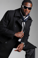 Fashionable African American Male