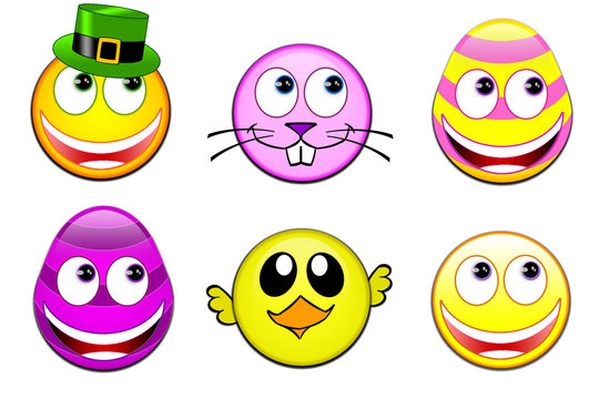 Emoticones - Smileys - s&eacute;rie 5