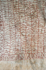 Runic letters, stone called 