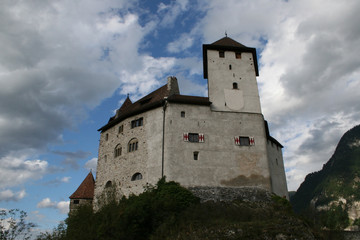 Naklejka premium Burg Gutenberg, Balzers