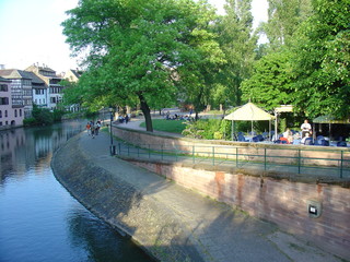 Naklejka premium Les quais de Strasbourg