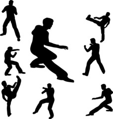fighting man illustration
