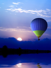 Flying away